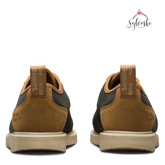 🆕Dr. Martens Leverton Canvas + Suede Slip NWT - Picture 4 of 10